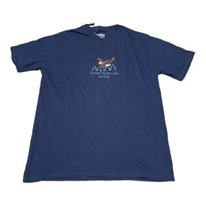 Positivitees mens size xl short sleeve shirt navu graphic life is good dad